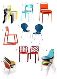 Small Space Entertaining Helpers Colorful Stacking Chairs Chairs For Small Spaces Small Spaces Stacking Chairs