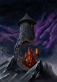 Mage Tower Fantasy Art Landscapes Mage Fantasy Wizard