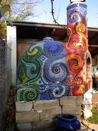 Frances Green Mosaic Pizza Oven Pizza Oven Outdoor Pizza Oven Wood Fired Pizza Oven