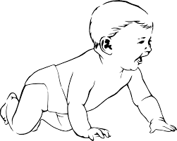 Draw this cute baby by following this drawing lesson. Baby Crawling Infant Free Vector Graphic On Pixabay