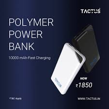 One by one, these lights will turn off as the battery on your power bank goes down. Tactus Buy Tactus Qc3 0 Fast Charging Polymer Power Bank Online At Best Price Check Out Specifications And Features Https Www Tactus In Power Banks Qc30 Fast Charging Polymer Power Bank 10000 Mah Usb 30 2portin White Facebook