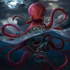 Kraken By Conceptartdesign Kraken Octopus Design Octopus Art