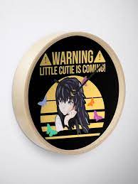 Black Hair Cutie. Anime Suge. Anime Car Warning. Black version.