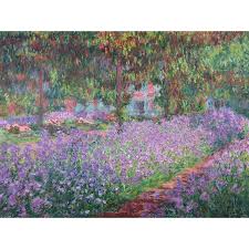 Claude monet was born in paris on november 14, 1840. Leinwandbilder Claude Monet Der Kunstlergarten In Giverny