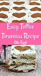 Easy Tiramisu With Toffee Dessert Recipes Easy Sweet Treats Recipes Favorite Dessert Recipes
