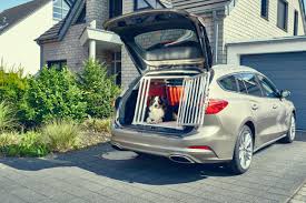 Be sure to put the crate lengthwise on the back seat. 1 In 3 Dog Owning Drivers Put Themselves Passengers And Other Road Users At Risk By Letting Pets Loose In Their Cars Ford Of Europe Ford Media Center