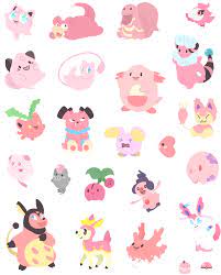 Resultado De Imagem Para Pink Pokemons Pokemon Pokemon Tattoo Pokemon Stickers