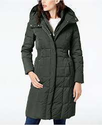 Cole Haan Box Quilt Down Puffer Coat Reviews Coats Women Macy S Down Puffer Coat Puffer Coat Style Puffer Coat