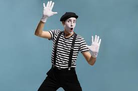 A big well done to all the cast and team. Pantomime Man Touching An Imaginary Glass Stock Photo Image Of Expression Entertainer 173653908