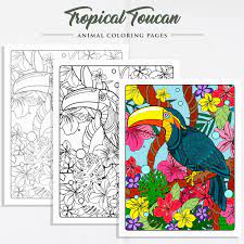 Pin Di Animal Coloring Pages