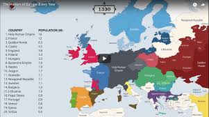 Animation How The European Map Has Changed Over 2 400 Years