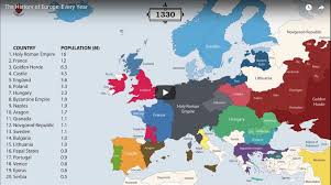 animation how the european map has changed over 2 400 years