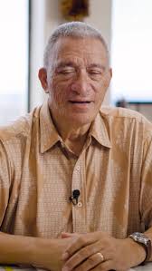 The Kahoma Village community gathered Monday to bless the rebuild of four  multi-family buildings totaling 24 units that were destroyed in the August  2023 wildfires in Lahaina. Cultural practitioner Kimokeo Kapahulehua blessed