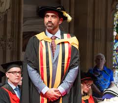 Adam goodes celebrates a goal with ben mcglynn of the swans celebrates a goal during an afl match between the collingwood magpies and the sydney. Adam Goodes Receives Honorary Doctorate The University Of Sydney