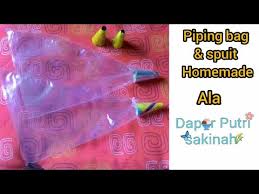 Namun, ada juga spuit lokal yang tidak memiliki nomor, atau sering disebut spuit pasar. Cara Membuat Piping Bag Dan Spuit Homemade Youtube