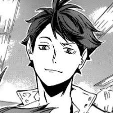 Oikawa with glasses is my favorite view
