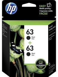Rely on original hp ink cartridges to deliver flawless results. Hp 63 Original Ink Cartridge Black Pack Of 2 T0a53an Office Depot
