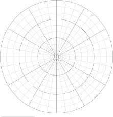 Free Polar Graph Paper Divisions Each 10 Degrees Pdf 1 Page S Graph Paper Art Mandala Stencils Mandala Design Art