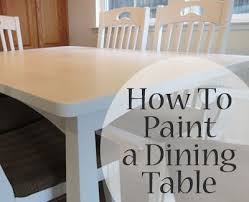 How To Paint A Table Correctly Painted Furniture Ideas Painted Dining Table Painted Kitchen Tables Painted Table