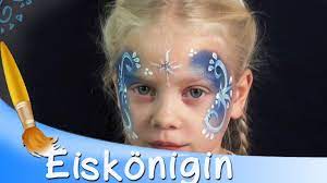 Vorlagen fürs kinderschminken schule und familie abrakadabra und dreimal schwarzer kater mit ser kinderschminken vorlage verhexen sie ihr kind in eine gruseligen magier so kann ihr kind fasching karneval oder halloween. Kinderschminken Eiskonigin Gesicht Tutorial Hd Youtube