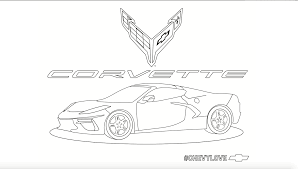 Corvette impressive coloring books for adults, tweens unofficial high quality. Free Corvette Coloring Pages For The Chevy Fan In All Of Us