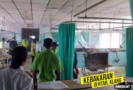 Hospital tengku ampuan rahimah, klang hospital daer. Gambar Sekitar Kebakaran Di Wad Tengku Hospital Ampuan Rahimah Klang Oh Media