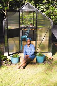 This is a brief guide on how i took some old windows from houses they where tearing down in my neighborhood and turned them into a small greenhouse in my back yard. Diy Backyard Greenhouse Using The Harbor Freight 6 X 8 Kit Stacie S Spaces