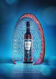 Lithuanian Vodka Easter Limited Edition Vodka Easter Poster Design Drinks Packaging Design