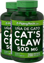 Cat S Claw 500 Mg Una De Gato 2 Bottles X 200 Capsules Piping Rock Health Products
