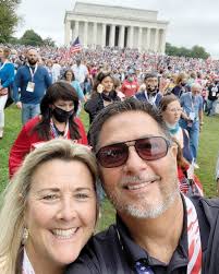 Husband and wife participate in recent National Prayer Walk