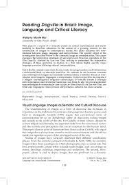 Construções de sentido e letramento digital crítico na área de línguas Pdf Reading Dogville In Brazil Image Language And Critical Literacy Walkyria Monte Mor Academia Edu