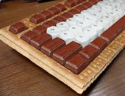 Tap Tap Tap Nom Nom Tap Tap Nom Nom Nom Imgur Chocolate Keyboard Food Shapes Food