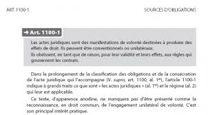 Reforme Du Droit Des Contrats