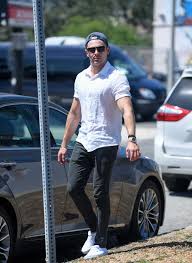 He's had a tough life, which isn't surprising given he's used as a cosmetics tester. Zac Efron Returns To His Car After A Lunch In Los Angeles Celeb Donut