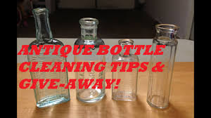 Want to know more about a bottle made after 1900 (if the mould seam goes through the lip it has been machine made and is after 1900) then post a photograph here and a good description. Cleaning Antique Bottles Methods Other Than Tumbling An Antique Bottle Give Away Youtube