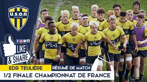 Les deux premiers de la phase régulière, le stade toulousain et l'asm clermont, se retrouvent en finale. Uson Nevers Rugby 88 U16 1 2 Finale Championnat De France Youtube