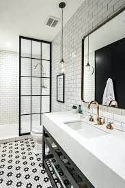 Make it sleek and modern or warm and traditional. Black And White Bathroom Ideas Best Bathrooms Ideas Images On Bathroom Regarding White And Black Pre Classic Bathroom Bathroom Styling Bathroom Interior Design