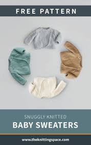 作成してこれらの基本的なニット新生児のセーターと優れた手作りのベビーシャワーの現在誰もがねんどろいどで登場です この簡易編成パターンに最適で初級編み手 in 2020 baby sweater knitting pattern knitting patterns free cardigans knit baby sweaters