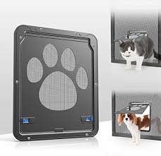 A screen door that is not properly installed is likely not to close properly. Amazon Com Namsan Pet Door Screen Door Inside Size 8 X 10 Inches Screen Door Protector For Cats Sliding Screen Doggy Door Magnetic Lockable Small Dog Cat Door Screen Gate Pet Supplies