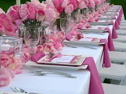 Pin By Molly Milster On Ideas For My Wedding Pink Table Settings Pink Table Florists Review