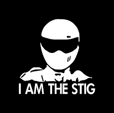 I Am The Stig #2 by Barry Clegg
