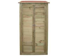Armadi in resina per esterno e non solo! Armadio Portattrezzi Per Esterni In Legno Impregnato Papillon Cm 90x45x163h Ebay