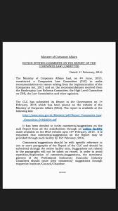Please clarify if the entire companies act 2016 will be effected on 31 january 2017 or only the six services in mycoid 2016 will be effected on 31 january 2017? Facebook