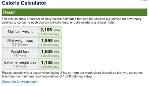 Take a minute, plug your information into the weight loss calculator and discover the maximum daily calorie amount that will help you lose 1 pound per week. Idmblbjgbkcgpm