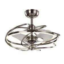 2020 popular 1 trends in lights & lighting, home & garden, home appliances with modern european ceiling fans and 1. Modern Ceiling Fan With Led Lights 27 Inch Contemporary Art Chandelier Ceiling Fans Light Kit With 3 Reversible Blades Remote Control 4000k Cool White Not Dimmable Satin Nickel Walmart Com Walmart Com