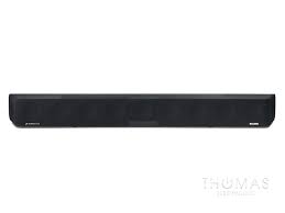 Ambeo display ambeo display lights up white off pulses white the brightness of the adjusted via the smart control app. Sennheiser Ambeo Soundbar Thomas Electronic Online Shop
