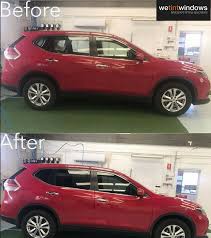 Window tinting glass coating & tinting draperies, curtains & window treatments. Car Window Tinting Black Tint Before And After Photos Tinted Windows Car Window Car