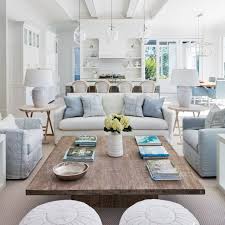 Soft Blues And Whites Fill A Serene Florida Retreat Luxe Interiors Design Living Room Coffee Table Living Room Decor Apartment Apartment Living Room