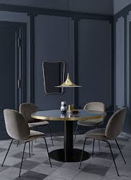 Semi Pendant By Gubi 10015250 Dining Room Small Dining Room Design Dining Table Black