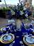 Gold And Navy Blue Party Decorations